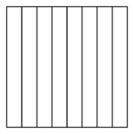 Mönster Longitude i 600x600x9 för RecoVibe9-akustikplatta